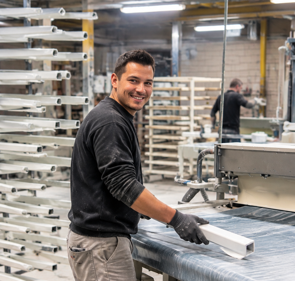 Medewerker spuiterij